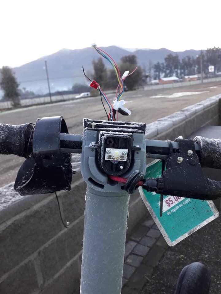 Machalí – Rancagua: denuncian destrucción de scooter nuevos a una semana de entrada en funcionamiento