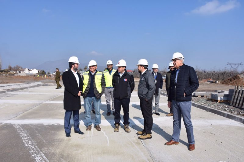 Intendente Masferrer y autoridades locales inspeccionan avances en obras de Avda. República de Chile – Balaguer