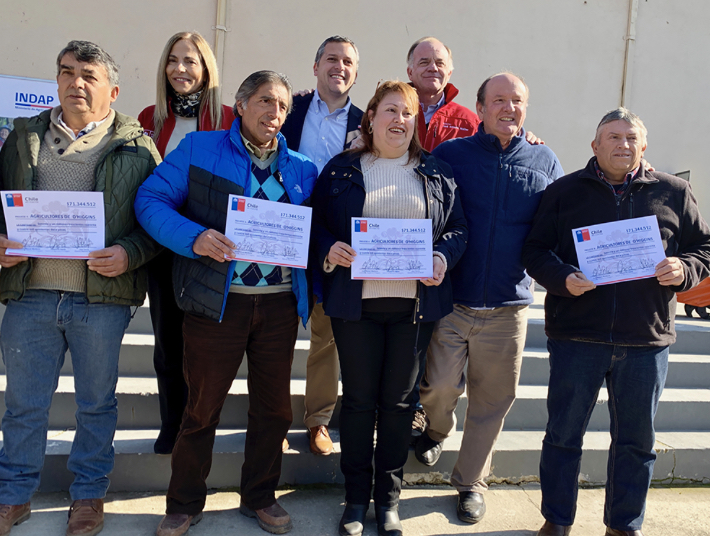 Chépica: pequeños agricultores recibieron de INDAP recursos para inversiones Chépica: pequeños agricultores recibieron de INDAP recursos para inversiones