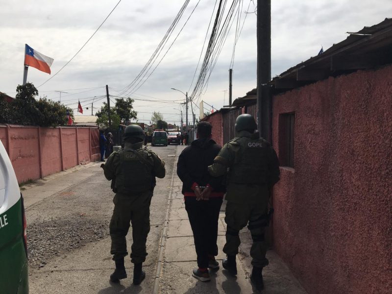 CARABINEROS ALLANÓ DOS INMUEBLES EN EL SECTOR ORIENTE DE LA COMUNA DE RANCAGUA