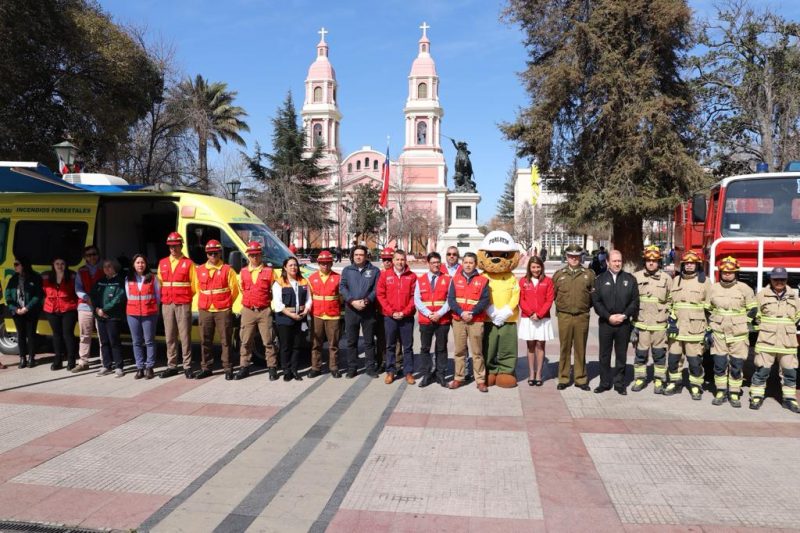 O’Higgins: Gobierno adelanta ingreso de Brigadas de Conaf como medida preventiva ante probabilidad de incendios forestales