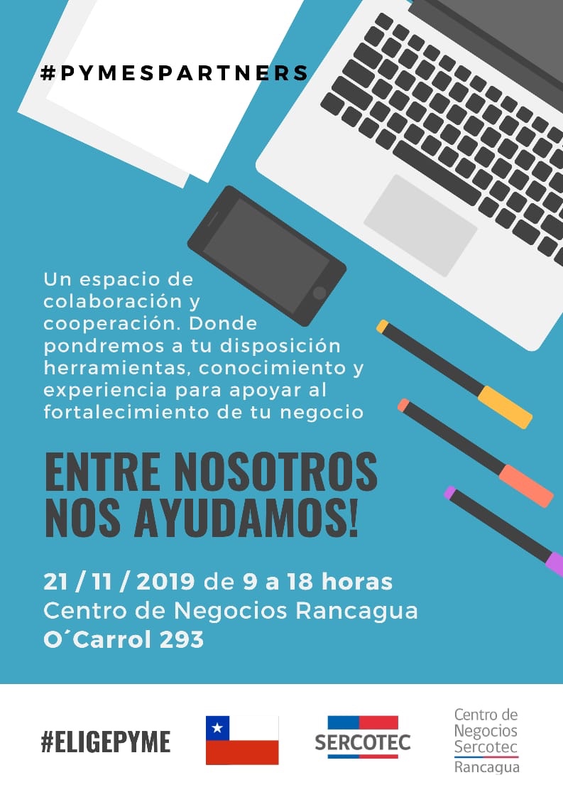 Centro de Negocios Sercotec Rancagua crea espacio de apoyo colaborativo para emprendedores y mipymes