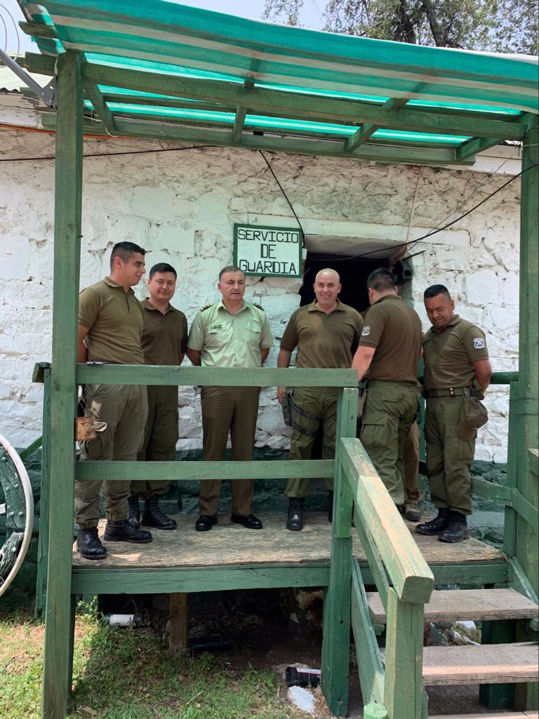 General Chaván visitó Avanzada Fronteriza de Machali