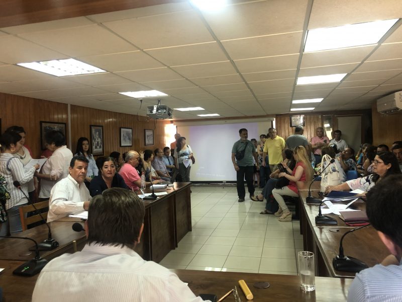 DIRIGENTES SOCIALES Y VECINALES DICEN “NO” A INSTALACIÓN DE CENTRO DEL SENAME EN LA COMUNA