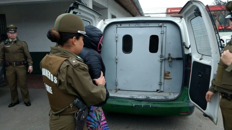 Riña familiar termina con tres detenidos y dos sujetos heridos a bala en Rancagua