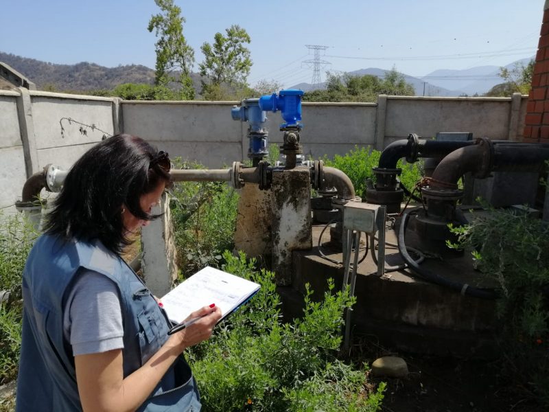 Seremi de Salud O´Higgins fiscaliza abastecimiento de agua potable en Jamboree 2020