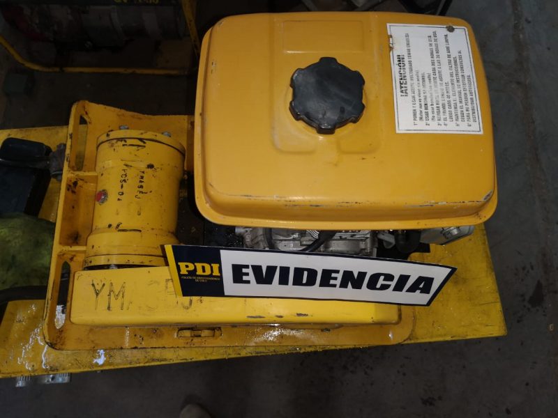 Máquina compactadora es recuperada por su dueño tras arrendarla y no ser devuelta