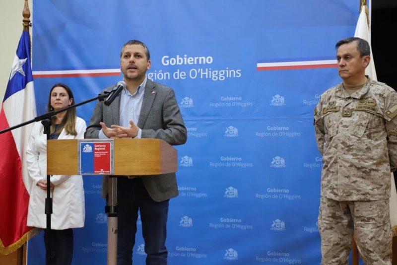 COVID -19 en O’Higgins: No se registran nuevos casos y autoridad anuncia inicio de controles preventivos en la región