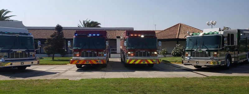 Llegan primeros carros para Bomberos financiados por el Gobierno Regional de un total de 55 para toda la región