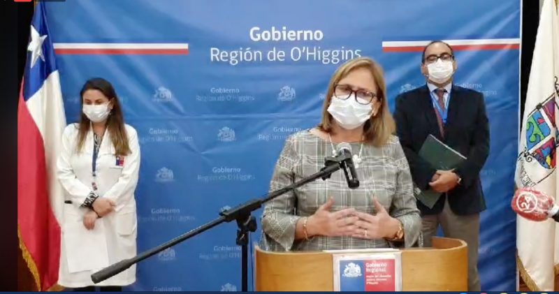 17 nuevos casos fueron confirmados en la Región de O’Higgins