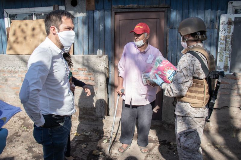 Exitosa entrega de kits de higiene realiza Minvu en campamentos de O’Higgins