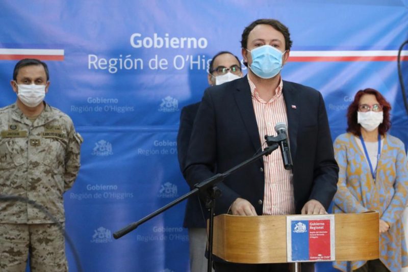 O’Higgins: Autoridades informan un nuevo caso de COVID-19