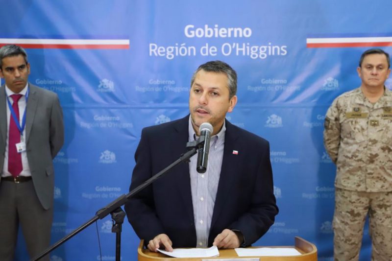 Seis nuevos casos en la región y cifra de contagiados en O’Higgins sube a 32