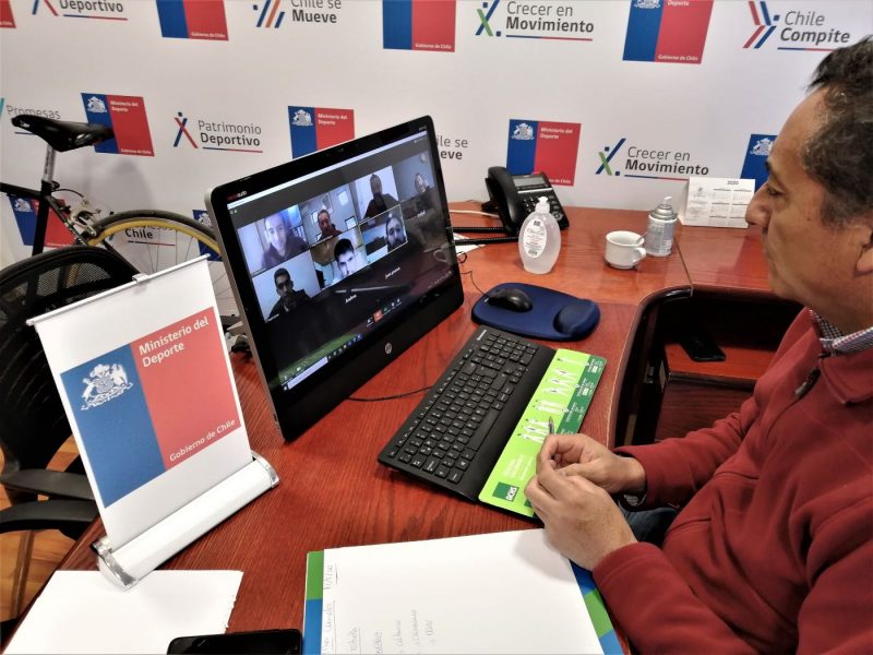 “Mesa virtual del Deporte” inició sus sesiones  para conversar del plan comunal de actividad física