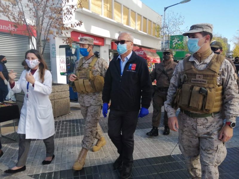Seremi de Salud O´Higgins realiza fiscalización rigurosa de uso de mascarilla y cumplimento de cuarentena