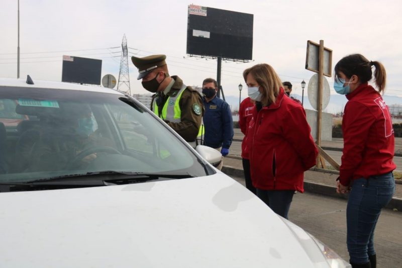 Intendenta Cofré y Subsecretaria Martorell lideran fiscalización de la cuarentena en Rancagua y Machalí