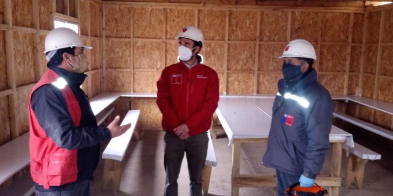 Dirección del Trabajo fiscalizó medidas sanitarias contra el Coronavirus en proyecto inmobiliario en Machalí