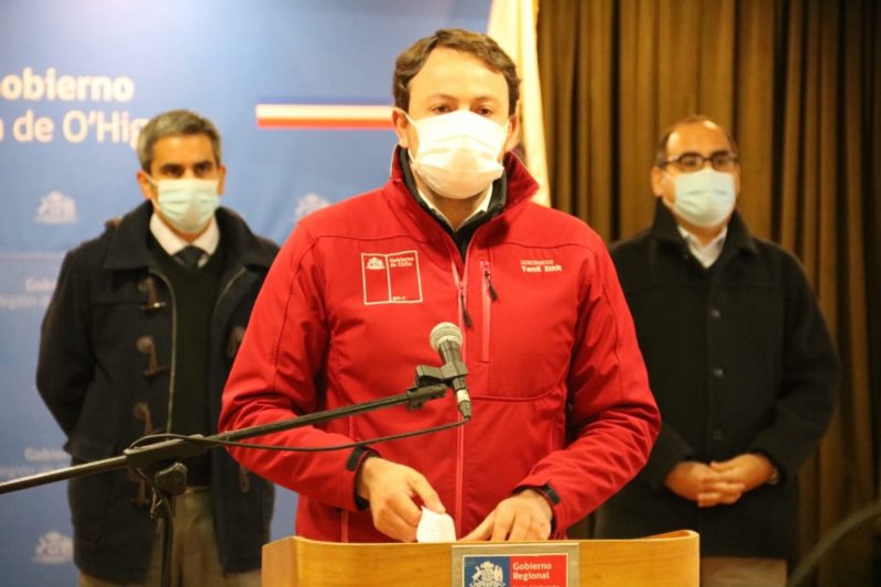 COVID-19: casos nuevos en la región son 175 y casos activos bajan en Ohiggins