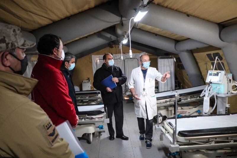 Servicio de Salud refuerza red asistencial con ventiladores mecánicos y equipamiento para camas UCI y UTI
