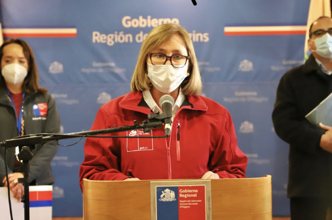 O´Higgins registra 99 casos nuevos de contagio y el fallecimiento de 6 personas por COVID-19