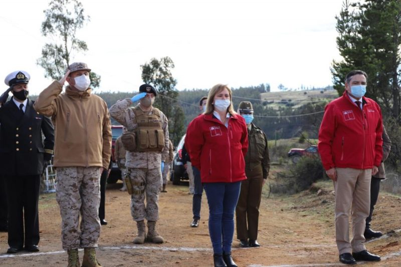 Intendenta Cofré y autoridades de O´Higgins realizan homenaje al Cabo 1° del Ejército fallecido en accidente