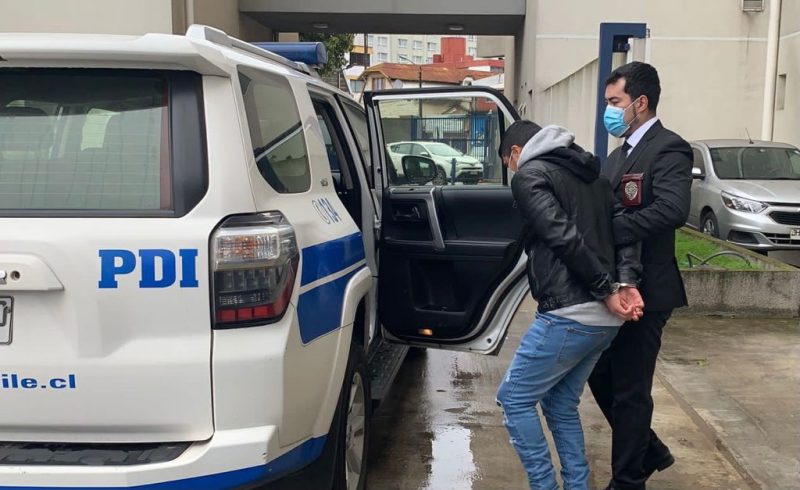 PDI detiene en el sur a sujeto acusado de asesinar a técnico en enfermería