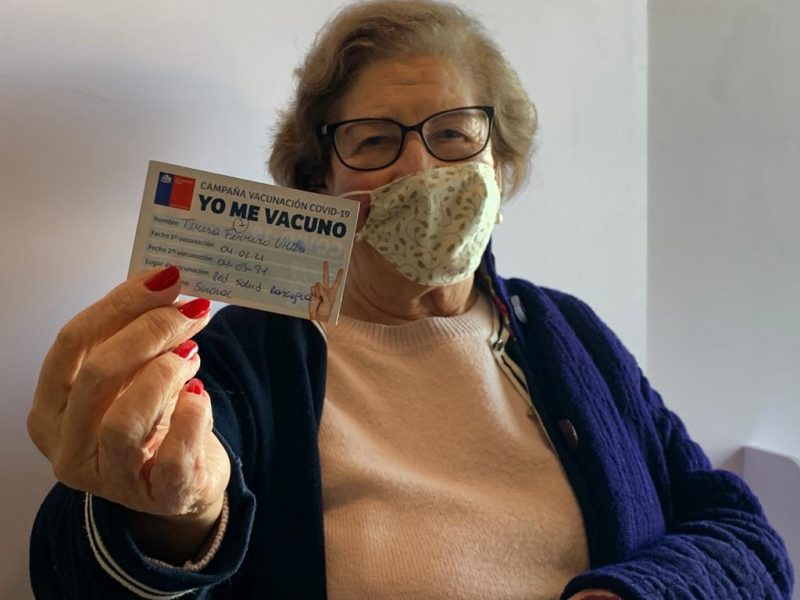 Comenzó vacunación con dosis de refuerzo para mayores de 55 años