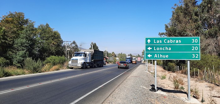 MOP informa inicio de obras Concesión Ruta 66 “Camino de la Fruta” con la construcción de tramos b3 y b4