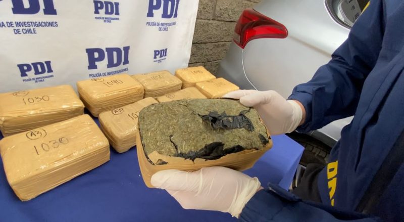 MÁS DE 61 MIL MILLONES DE PESOS EN DROGAS HA INCAUTADO LA PDI EN LA REGIÓN DE O’HIGGINS DURANTE ESTE AÑO