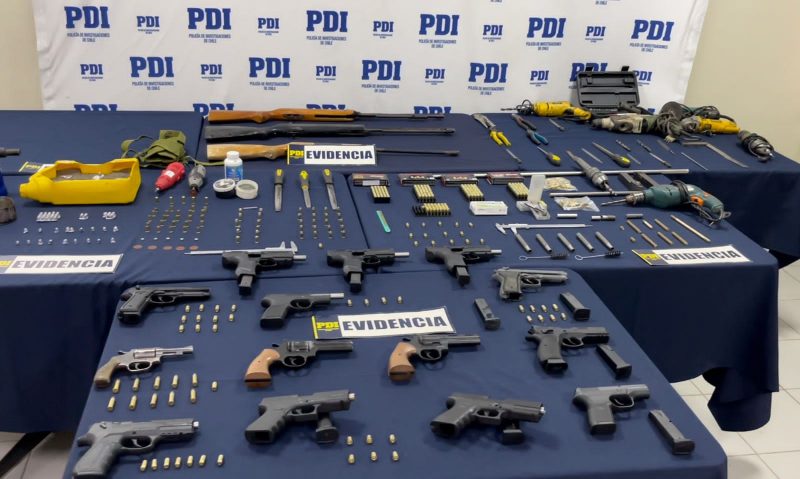 PDI realiza campaña sobre la tenencia de armas de fuego