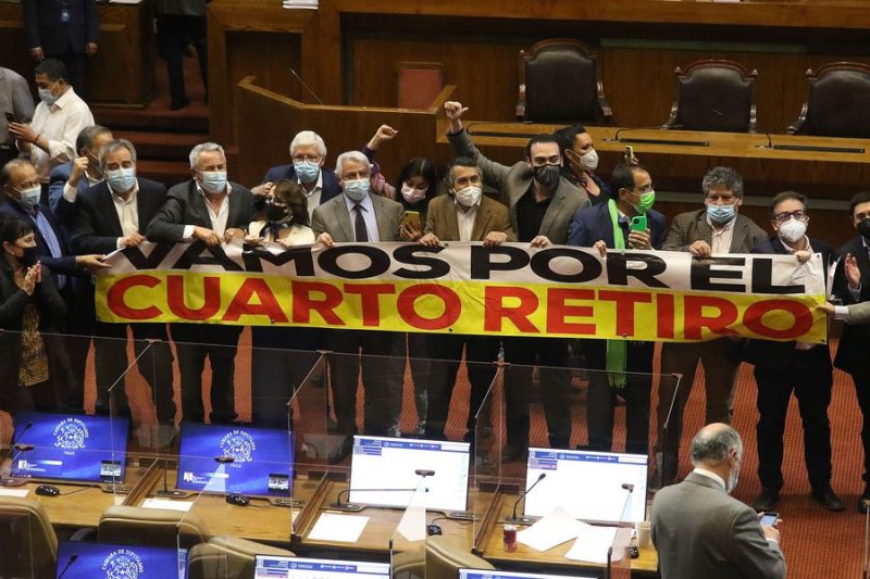 Cuarto retiro inicia trámite final en el Senado: miércoles podría ser votado