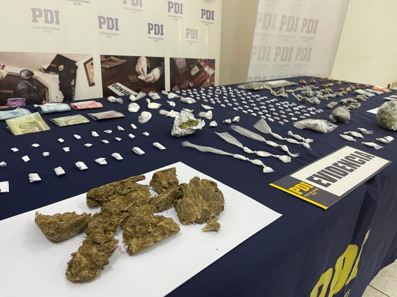 Quince detenidos en operativo barrial de la PDI en Rengo