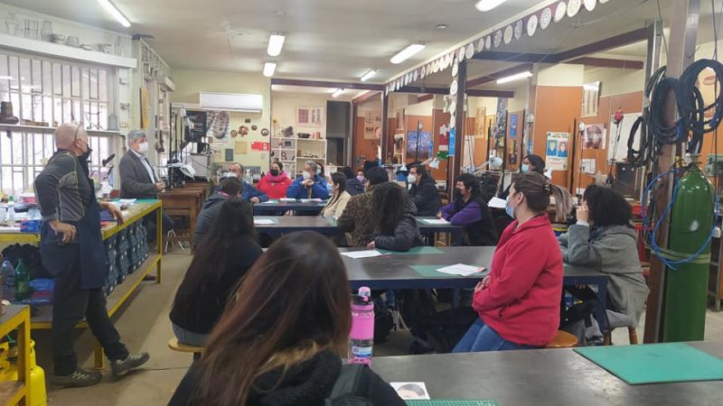Escuela de Orfebres de Coya retoma sus clases presenciales