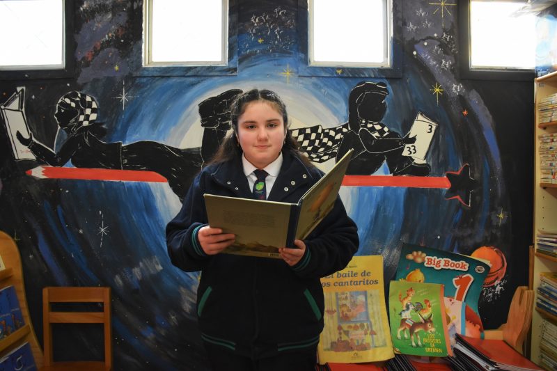 Estudiante nancagüina representará a la Región en la final de concurso nacional de lectura a viva voz
