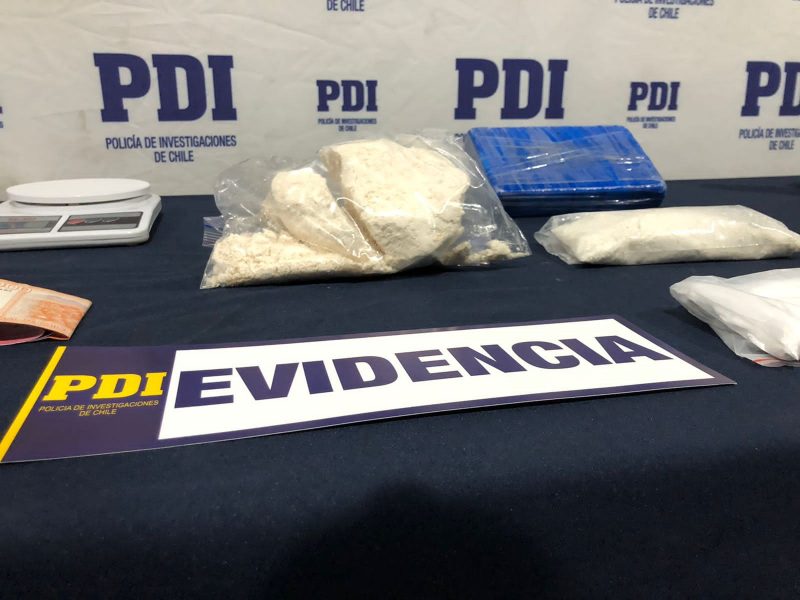 Allanamientos en Rancagua y San Fernando permiten incautar cocaina y detención de un hombre y mujer