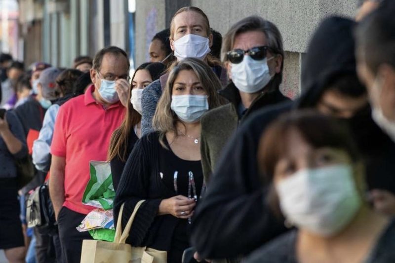 Covid-19: poco más de 1.100 casos este lunes