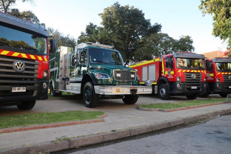 Bomberos cuenta con 7 nuevos carros bomba