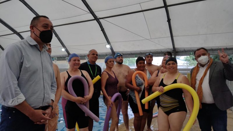 Inauguran temporada de piscinas en Graneros