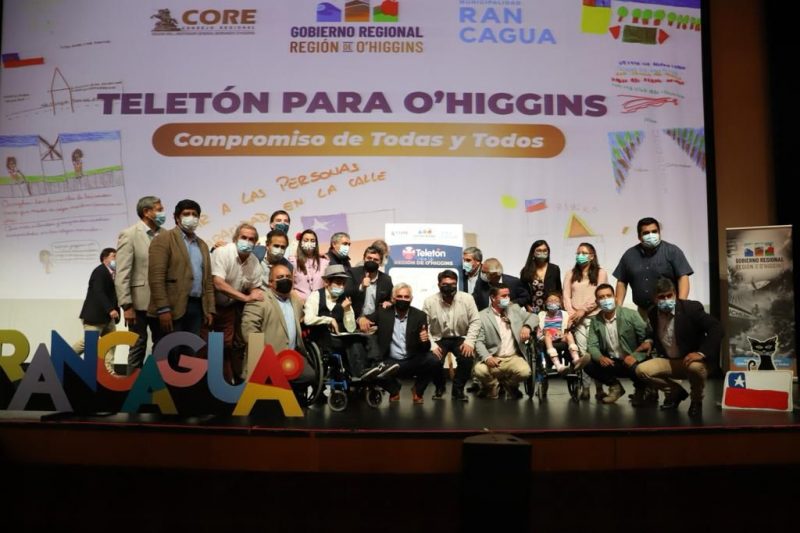 Autoridades formalizan compromiso para contrucción de un Centro Teletón regional en Rancagua