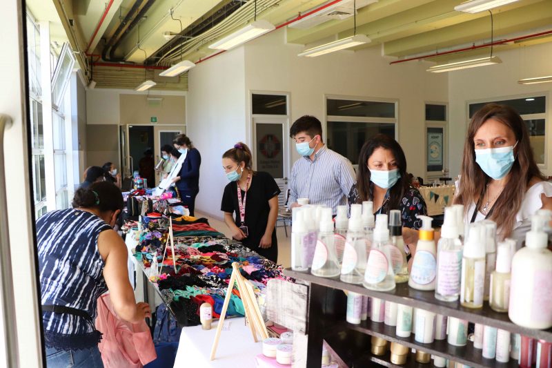 Feria navideña estará toda la semana en el Hospital Regional Rancagua