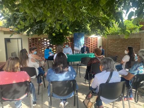 Vecinos del nororiente de Machalí se reúnen con empresa y alcalde por baja presión del agua