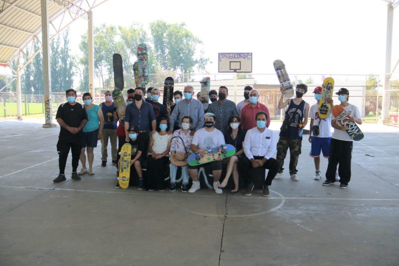 Confirman construcción de un Skate Park y otros dos ansiados proyectos en Machalí y Coya