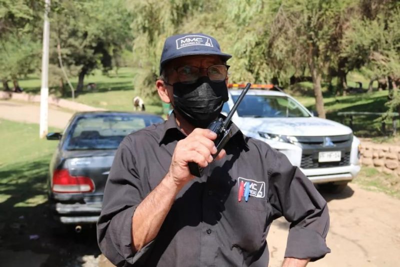 Cerro San Juan cuenta con guardias de seguridad