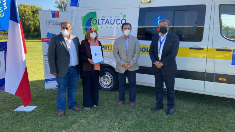 Minsal entrega nueva ambulancia para Coltauco