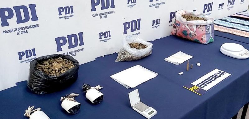 PDI Detuvo en Gultro a un Hombre que tenia droga avaluada en mas de 22 Millones.