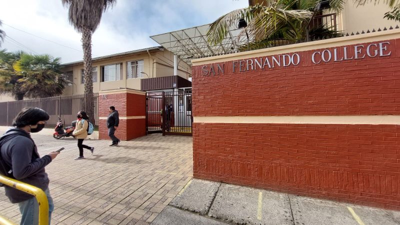 Suspenden clases presenciales en colegio de San Fernando