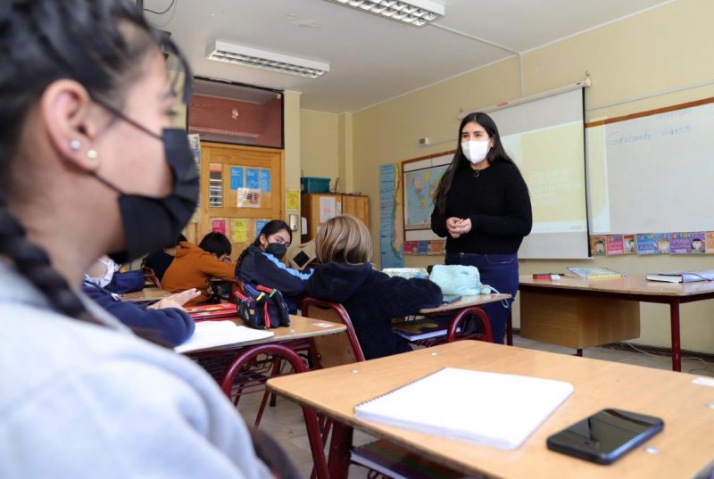 Niñas y niños de Coya participan en talleres audiovisuales para el cuidado del medioambiente