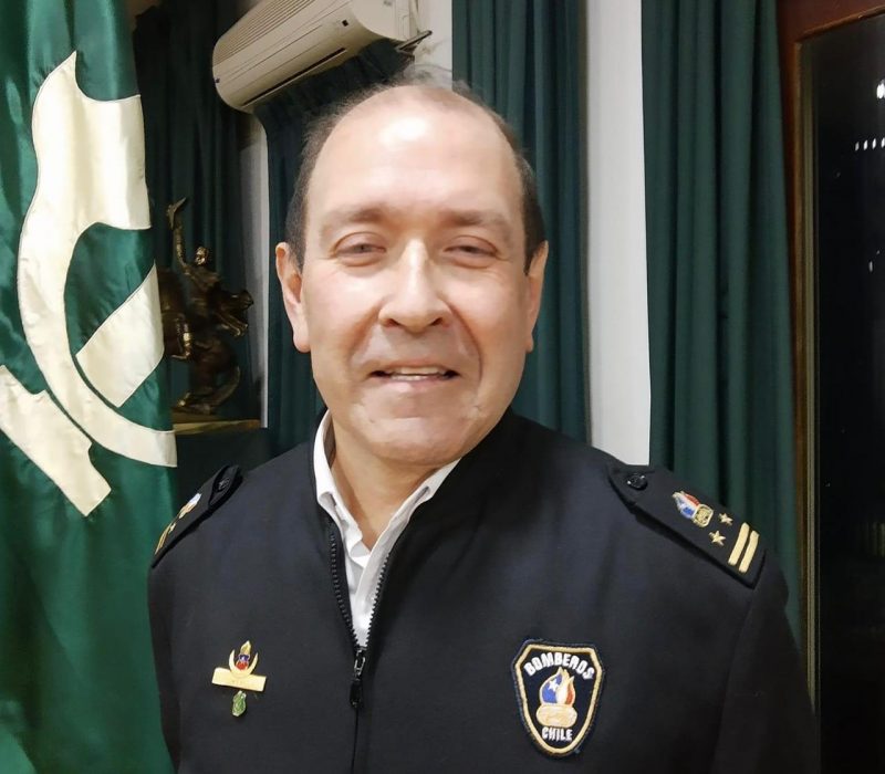 Jefe regional de Bomberos es elegido Presidente Nacional de la institución