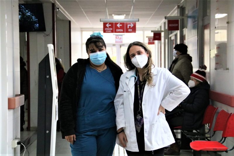 Médico y Terapeuta Ocupacional se incorporan a Salud Machalí