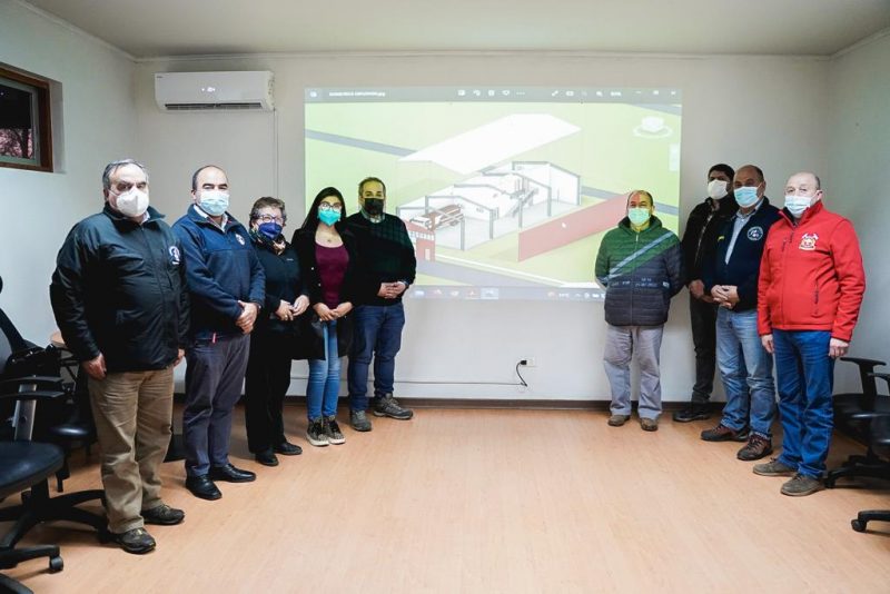 Presentan proyecto de nuevo cuartel para Bomberos de Loreto en Coltauco